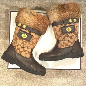 (SOLD) Coach Boots size 6.5